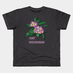 Coast Rhododendron Kids T-Shirt